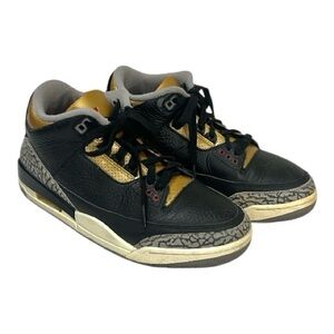 Nike Air Jordan 3 Retro Black Cement Gold CK9246-067 Sneakers 8